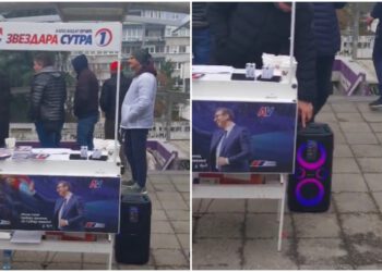 Usred Beograda puštali Thompsona, krenule uvrede: ‘Tupadžije, pa to su ustaše’