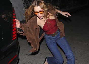 Bella Hadid doživjela neugodan pad dok je napuštala Chateau Marmont nakon noćnog provoda s prijateljima