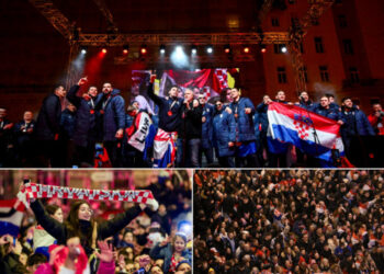 Brončani rukometaši dočekani na Trgu bana Jelačića (FOTO)
