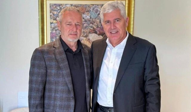 Čović s Thompsonom: Ugodan susret s dragim prijateljem