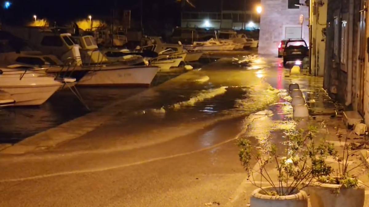 U Crnoj Gori izmjerene najviše razine mora od početka mjerenja!