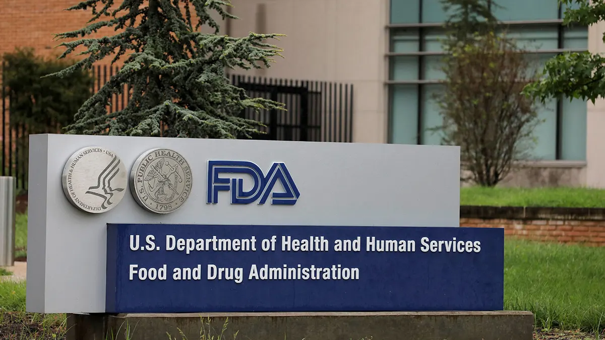 FDA znak izvan sjedišta.