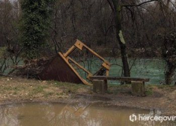 FOTO Poplave oštetile renovirano odmaralište na Bunici