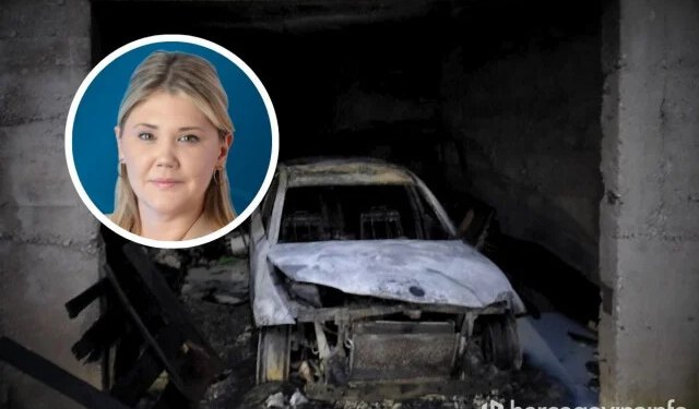 FOTO Zapaljen automobil Ilijane Jelčić: ‘Kukavički i kriminalni čin koji ima sve elemente političkog zastrašivanja’