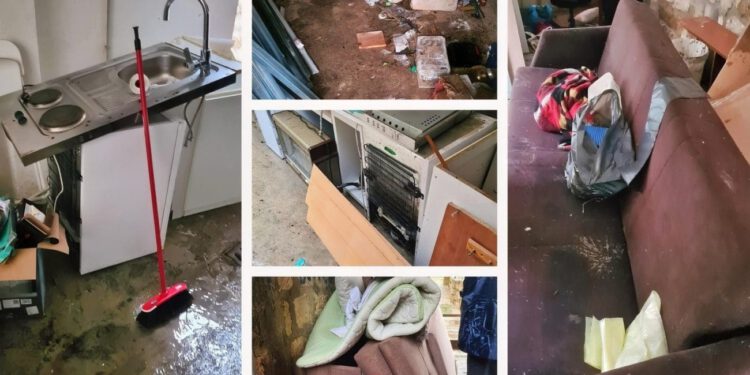 FOTOGALERIJA Jugo kakvo se ne pamti u Kaštelima uništilo i obiteljske kuće: “Ovakvo nevrijeme nisam zapamtila, sve mi je uništeno”