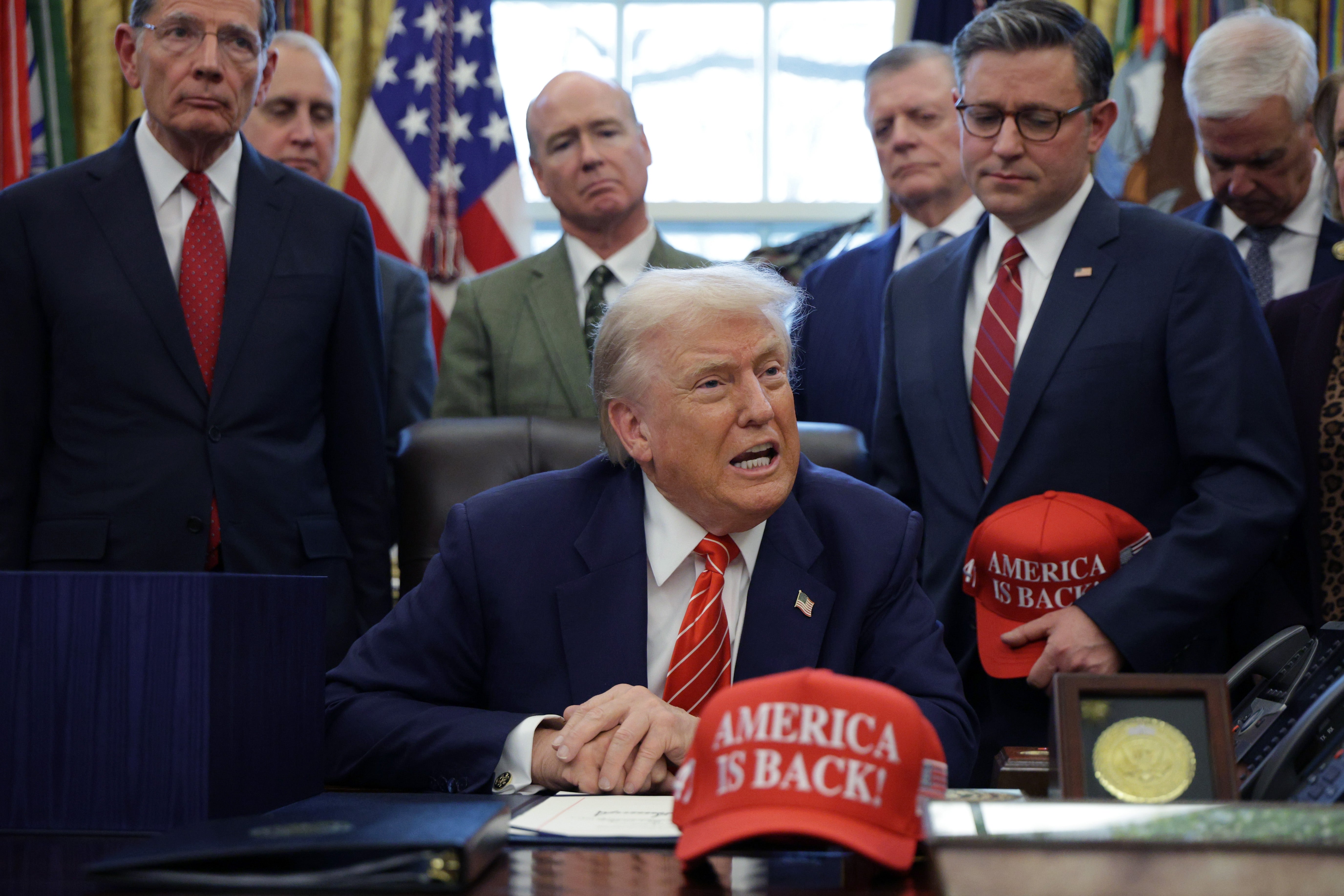 Čini se da Trumpova usredotočenost na provedbu imigracije, strano uplitanje i njegova tarifna politika nemaju odjeka kod birača