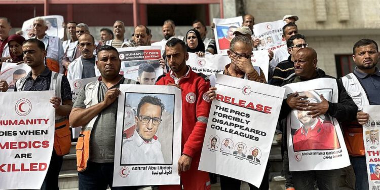 Izraelske trupe ispalile su više od 900 metaka na medicinare u Gazi – izvješće – RT World News