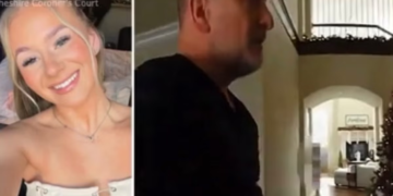 Kamera na tijelu otkriva trenutak dolaska teksaške policije nakon što je britanski tata ubio svoju kćer ‘nakon svađe oko Trumpa’