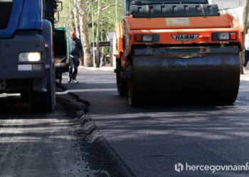 Krešimirova pri kraju, slijedi asfalt kao posljednji korak