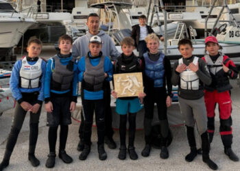 Lovro Hladilo osvojio zlato za Orsan na jedriličarskoj regati u Trogiru