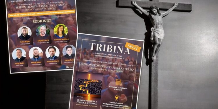 NAJAVA Tribina u Splitu: Kršćansko svjedočenje i javno djelovanje vjernika
