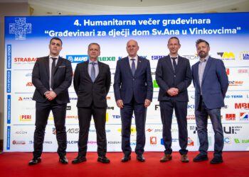 Na Četvrtoj humanitarnoj gala večeri građevinara prikupljeno više od 250 tisuća eura za Dječji dom u Vinkovcima
