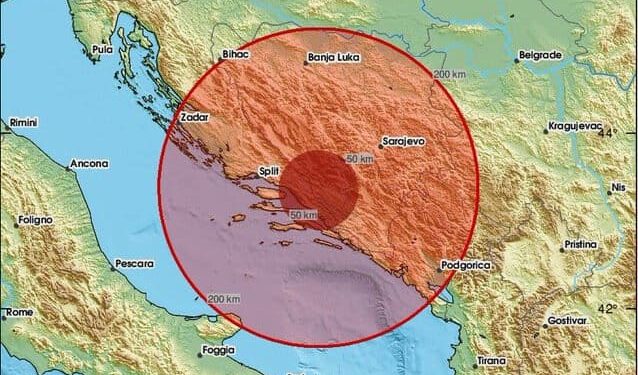 Novi potres zatresao Ploče i Metković