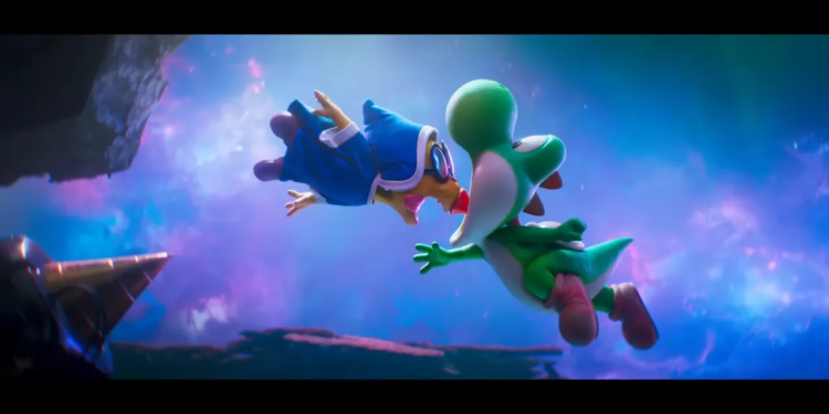 Novi trailer filma Super Mario Galaxy konačno prikazuje Yoshija kako jede nekoga i izbacuje jaje
