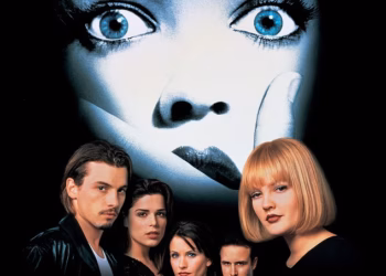 Obožavatelji Scream-a podivljaju dok se Courteney Cox ponovno ujedinjuje s bivšim Davidom Arquetteom i originalnom postavom 30 godina kasnije, pogledajte ih sada