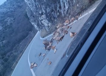 Odron na cesti između Žitomislića i Čitluka, vozači na oprezu