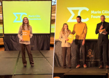 Perspektivna sportašica: Nika Katušić dobitnica stipendije Zaklade Marin Čilić