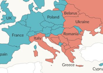 Pojavila se nova karta Europe: Hrvatska iste boje kao Srbija i Bosna