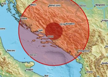 Ponovno se trese tlo u Dalmaciji i Hercegovini. Još jedan potres zabilježen, evo gdje