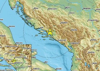 Službeni detalji novog potresa u Dalmaciji i Hercegovini. Ovo je točna lokacija epicentra