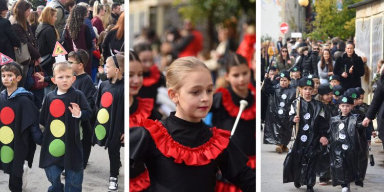Smijeh, maske i krnje: Mališani oživjeli Kaštel Kambelovac