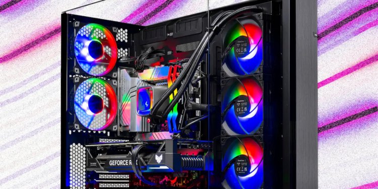 Snažni 4K-Ready Skytech O11 Vision Radeon 9070 XT Gaming PC pada na 1630 USD
