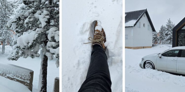 Splićaninu dosadila “apstinencija” od prave zime. Krenuo na snijeg u Lici, evo što ga je dočekalo danas