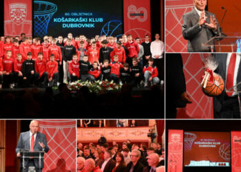 Svečana akademija puna uspomena: KK Dubrovnik proslavio 80 godina uz prisustvo prvog kapetana (FOTO)