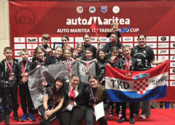 Taekwon-do klub Shark uspješan na „Auto Maritea kupu“: Gabriela Vidoš osvojila tri zlata