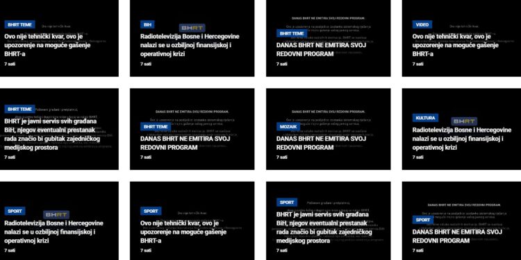 Teška drama na jednoj od najjačih televizija u regiji, naglo prekinuli program: Pušten ‘crni signal’