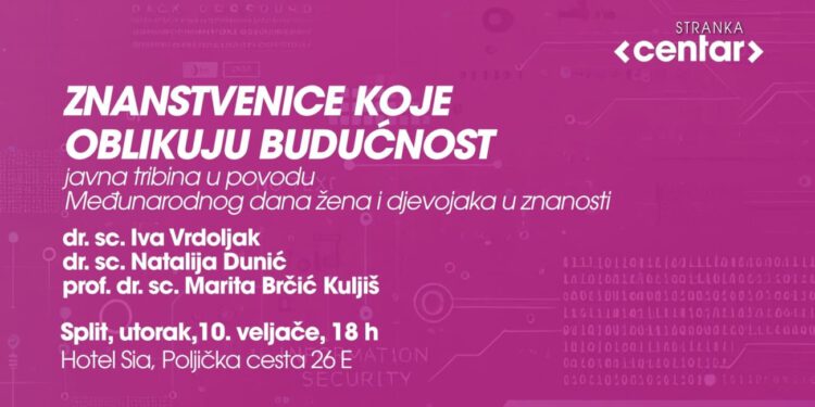 Tri znanstvenice iz Splita večeras govore o izazovima i budućnosti akademije. Evo detalja