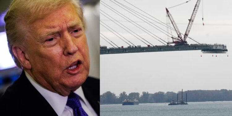 Trump bizarno tvrdi da će Kina ‘ukinuti sav hokej na ledu u Kanadi’ prijeteći da će blokirati novi granični most