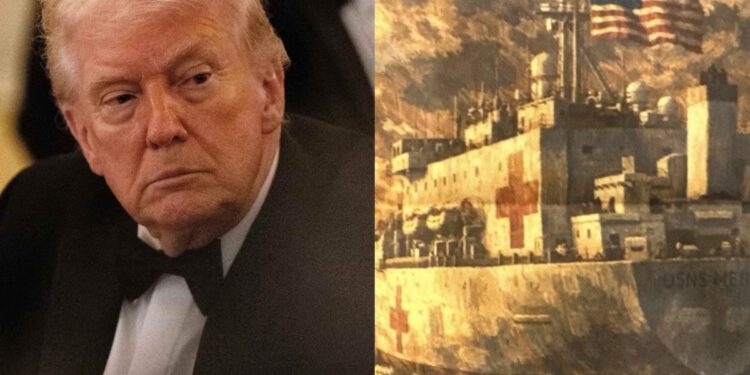 Trump kaže da šalje bolnički brod na Grenland. Nitko ne zna zašto