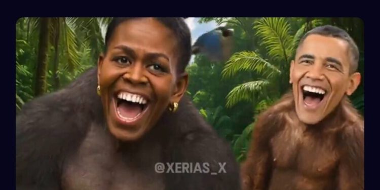 Trump pere ruke od videa objavljenom na njegovom računu: Obame prikazani kao majmuni