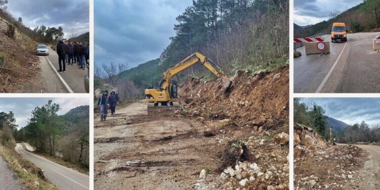U omiškom zaleđu veliki zahvat na važnoj prometnici: “Cilj nam je da se radovi odvijaju brže”