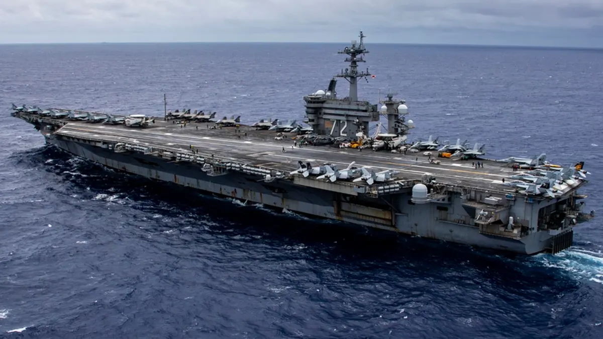 USS Abraham Lincoln Pacific