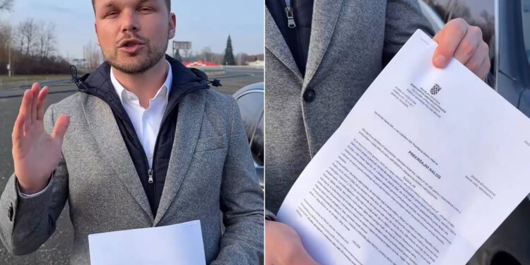 VIDEO Gradonačelnik Banja Luke nakon kukanja za tzv. krajinom platio kaznu na granici s Hrvatskom i sad cmizdri jer ga granična policija pretražuje do detalja!