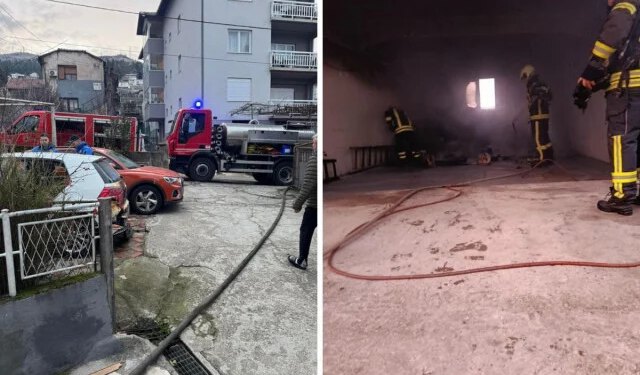Vatrogasci gasili požar kuće i vozila na Mazoljicama