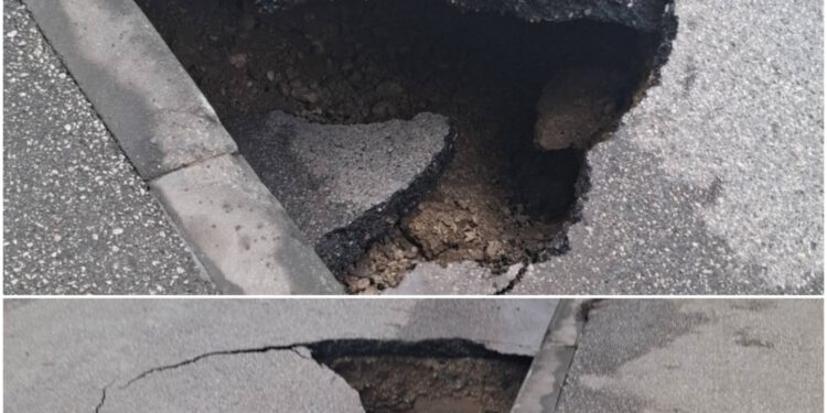 Vozila zamalo propala u ogroman krater u Zagrebu, doznali smo što se događa