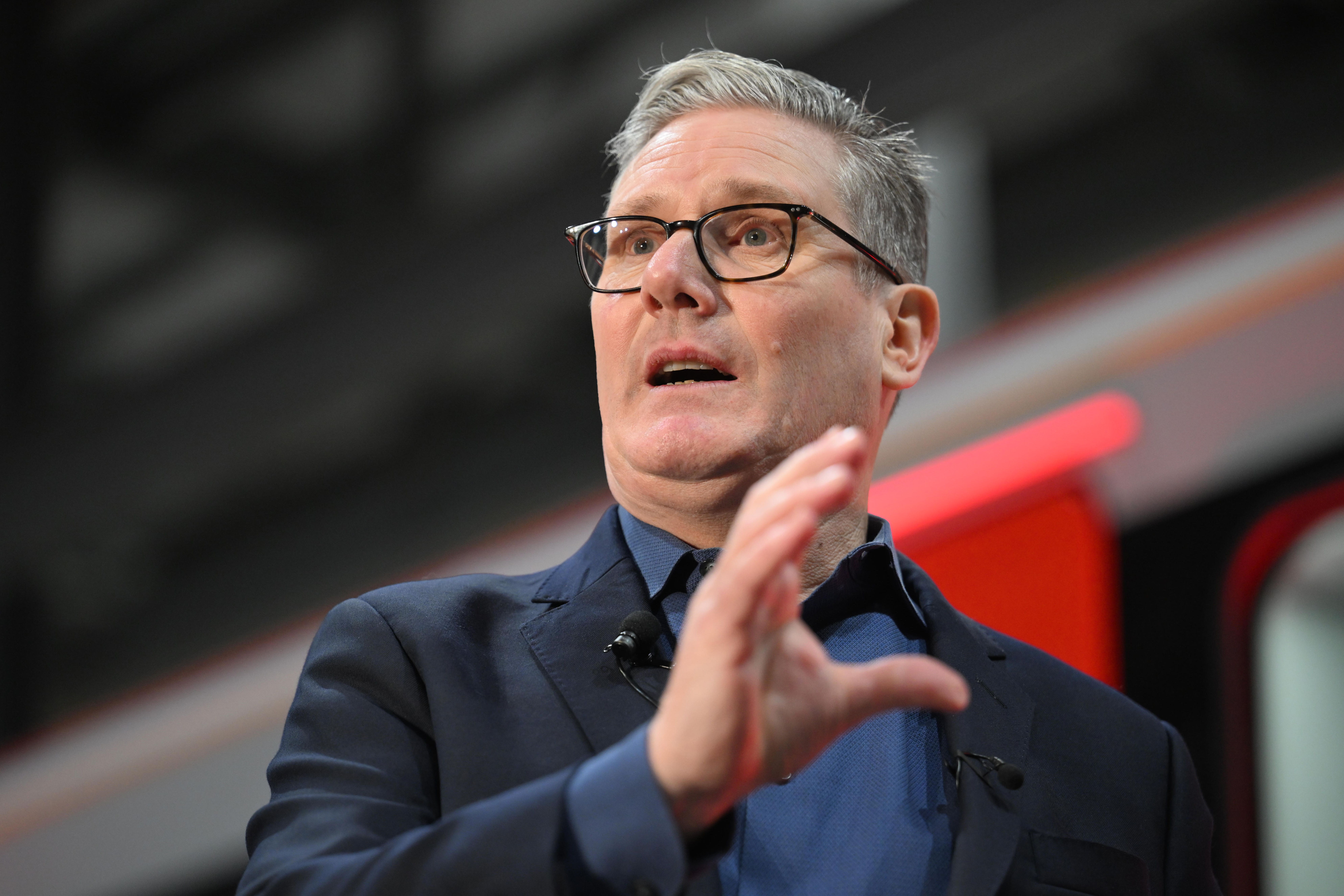 Premijer Sir Keir Starmer obrušio se na Putina (PA)