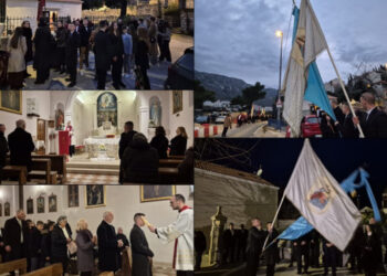 Grad − Rano jutros počelo slavlje Parčeve feste, župljani iz Mokošice okupili se prije pohoda prema Gradu (FOTO)