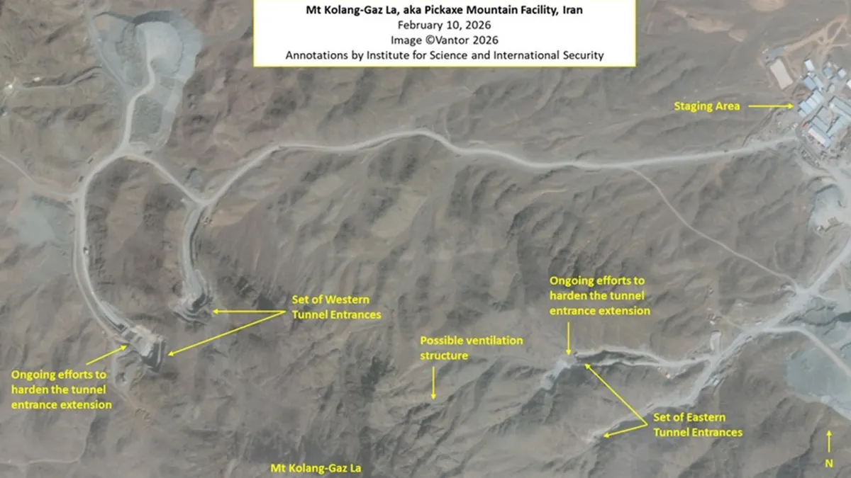 Satelitski snimci Irana