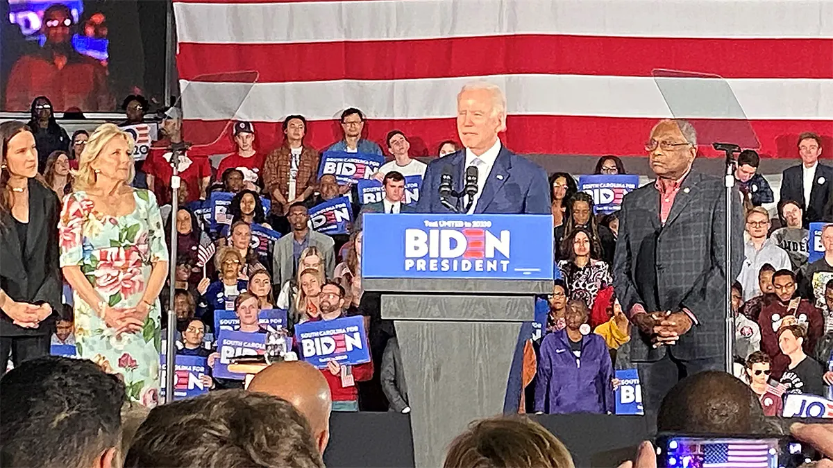 Joe Biden 2020. predizbori u Južnoj Karolini