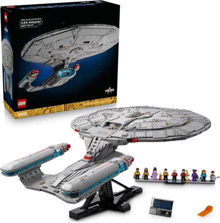 LEGO ikone Zvjezdane staze: USS Enterprise NCC-1701-D