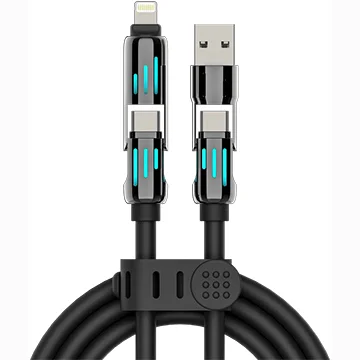 mfish Armored Dragon 1 6ft 240W 4-smjerni kabel za punjenje