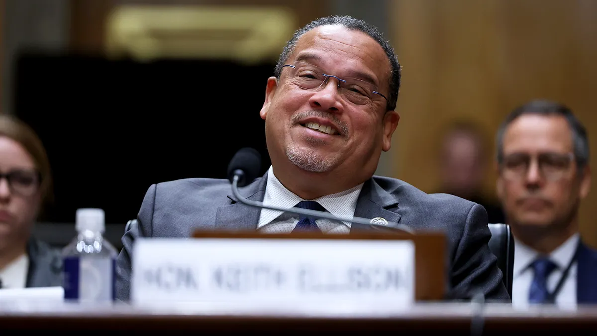 Glavni državni odvjetnik Minnesote Keith Ellison na saslušanju u Senatu