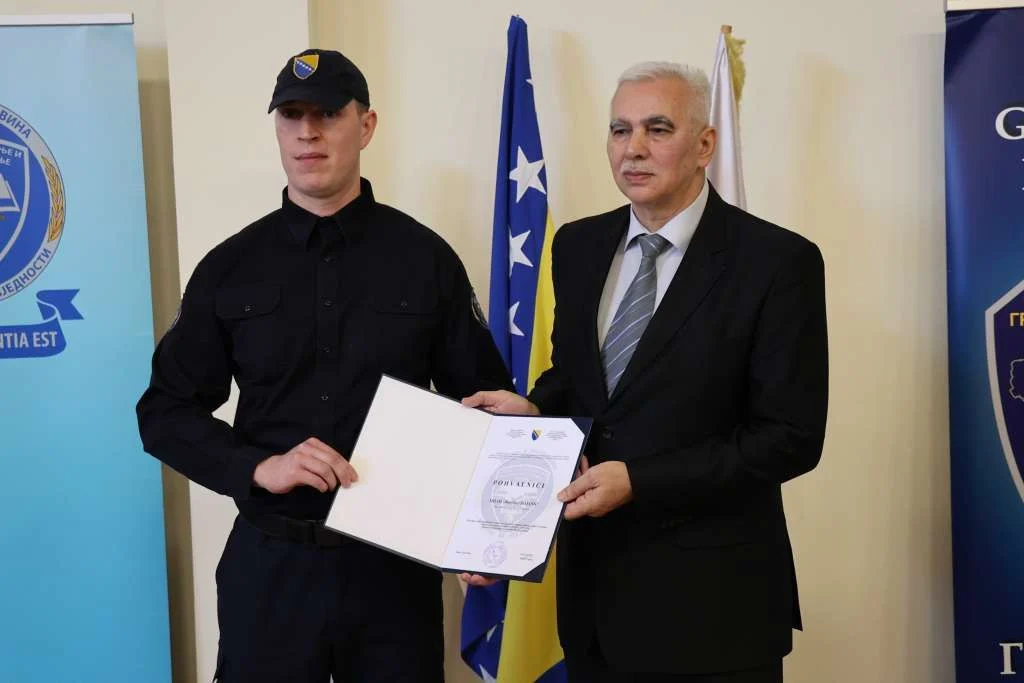 Mlađi inspektori Granične policije BiH