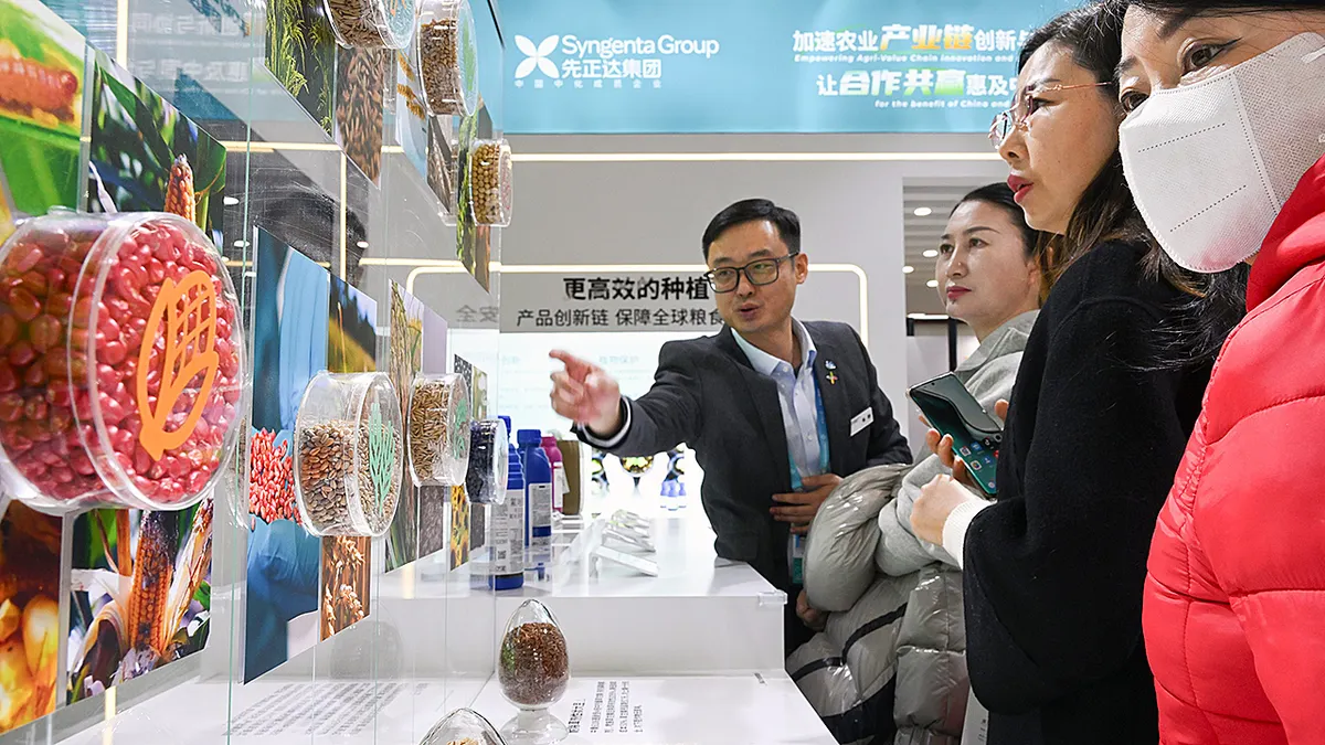 Prikaz Syngenta na sajmu.