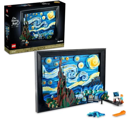 LEGO Ideje Vincent Van Gogh - Zvjezdana noć