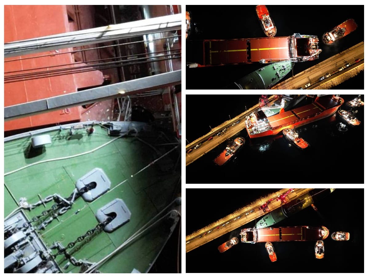 Ministarstvo o pomorskoj nezgodi u riječkoj luci: "Turskom brodu zabranjeno isplovljavanje do završetka očevida!"